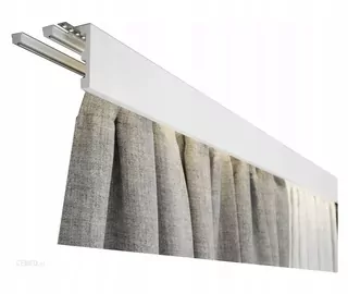 Stropná lišta Creativa LK-01 40 × 100mm dĺžka 2,44m závesná biela